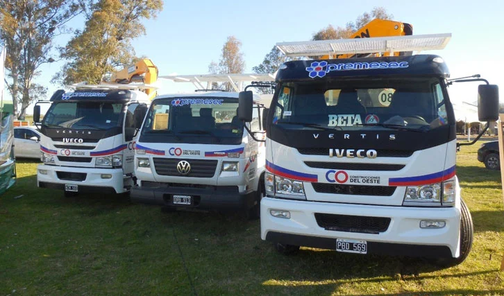 Vehículos de trabajo de Construcciones del Oeste
